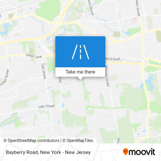 Mapa de Bayberry Road