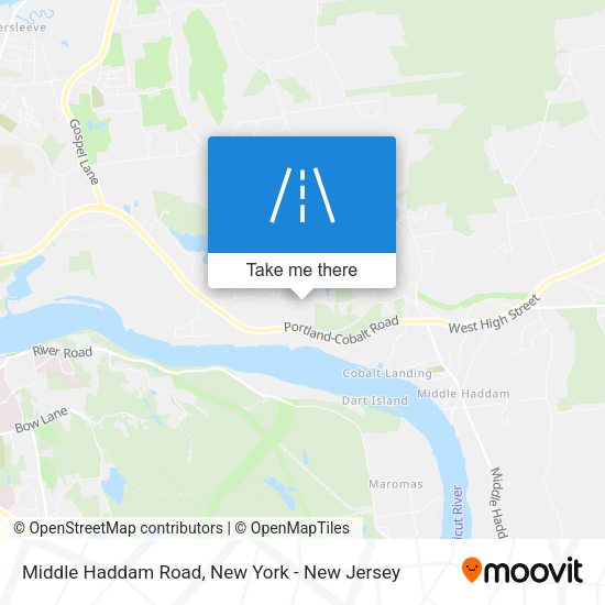 Mapa de Middle Haddam Road