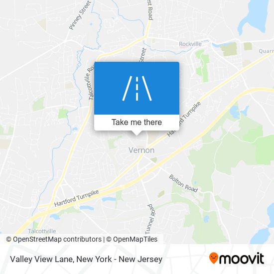 Valley View Lane map