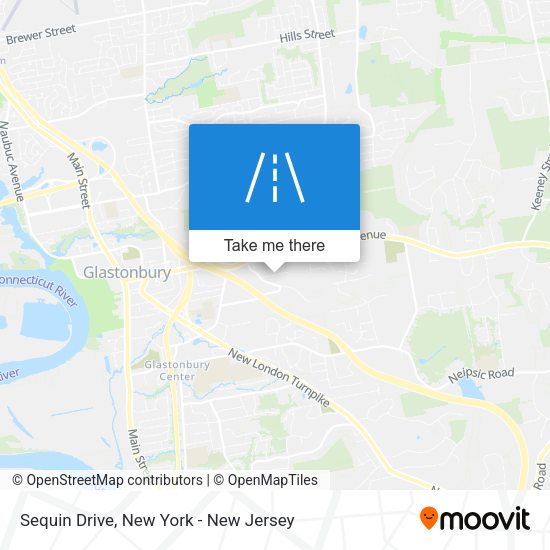 Mapa de Sequin Drive