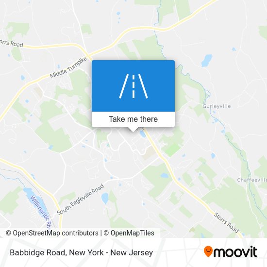 Mapa de Babbidge Road