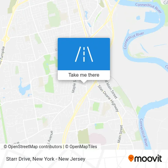 Starr Drive map