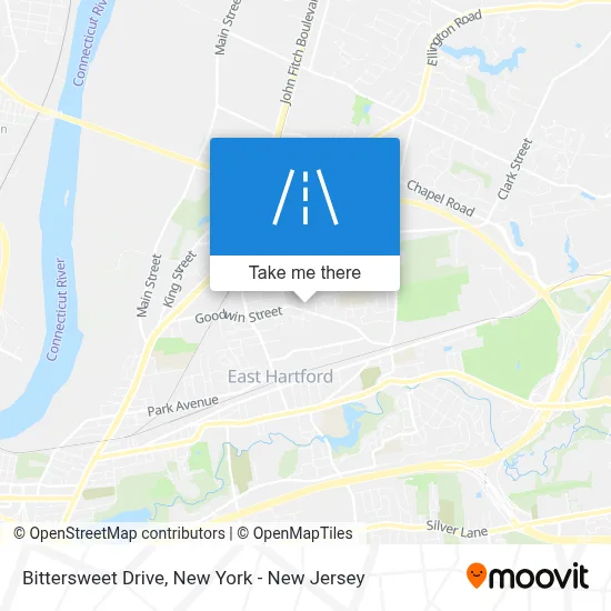 Bittersweet Drive map