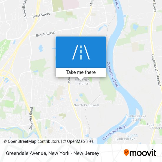 Mapa de Greendale Avenue