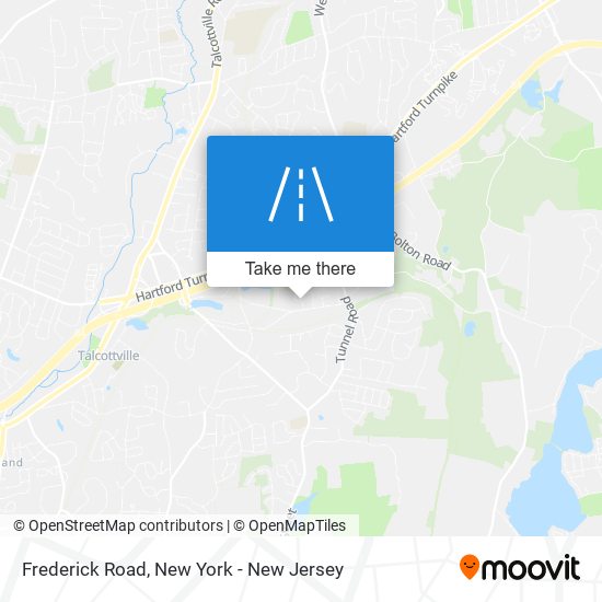 Frederick Road map