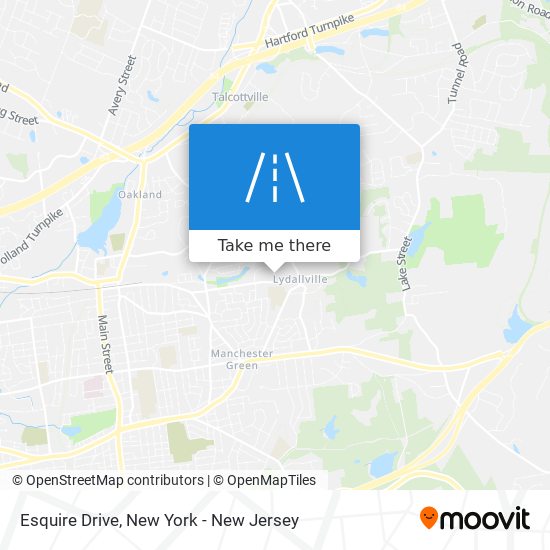 Esquire Drive map