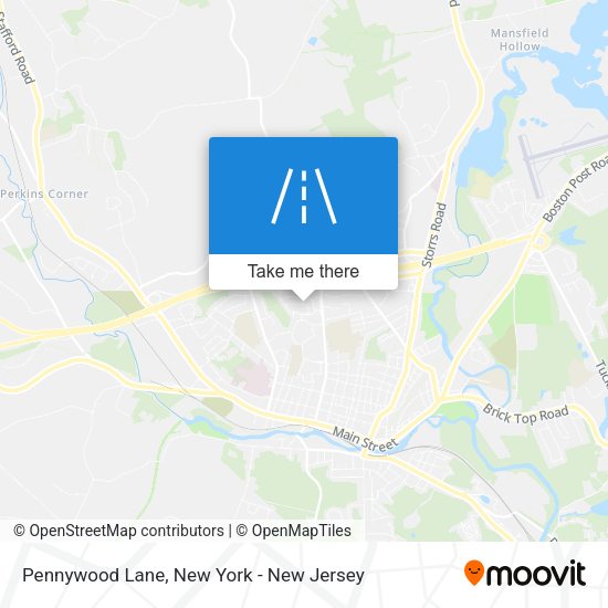 Mapa de Pennywood Lane