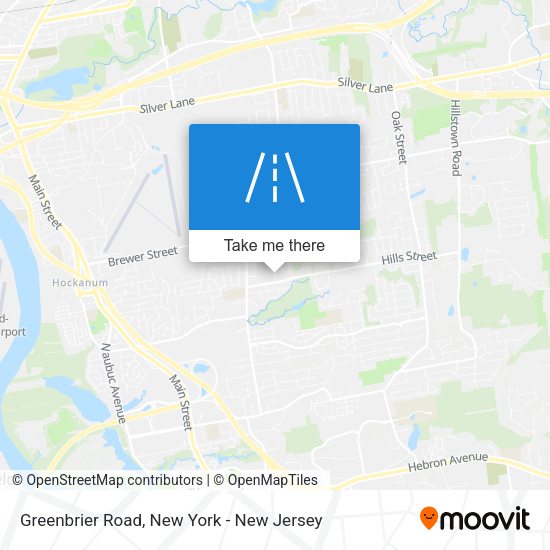 Mapa de Greenbrier Road