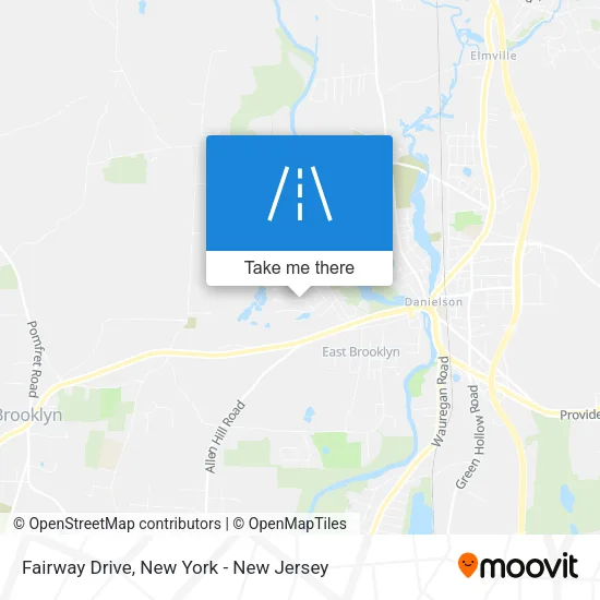 Fairway Drive map