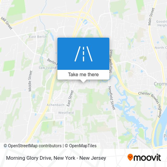 Morning Glory Drive map