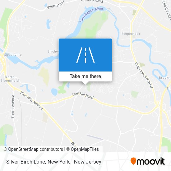 Mapa de Silver Birch Lane