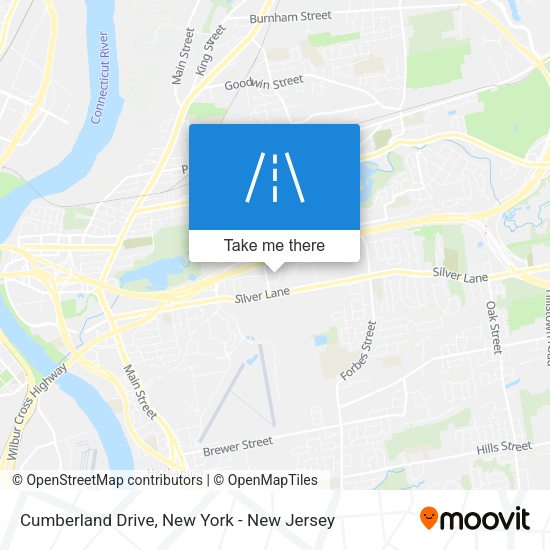 Mapa de Cumberland Drive