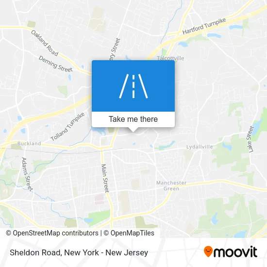 Sheldon Road map