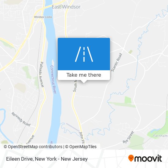 Eileen Drive map