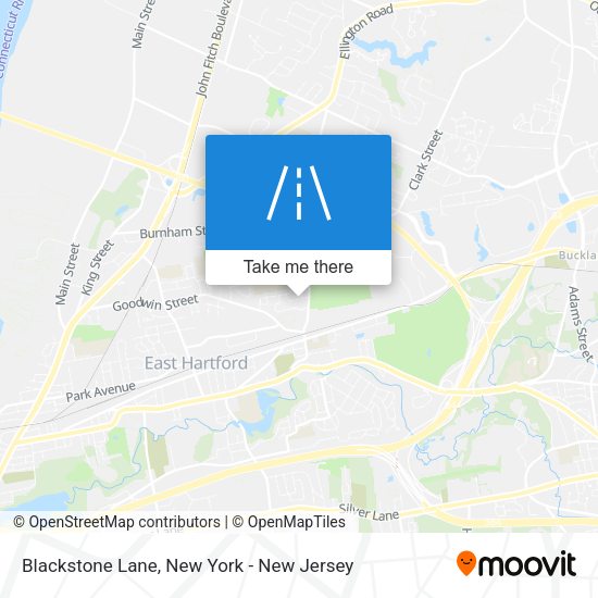 Mapa de Blackstone Lane