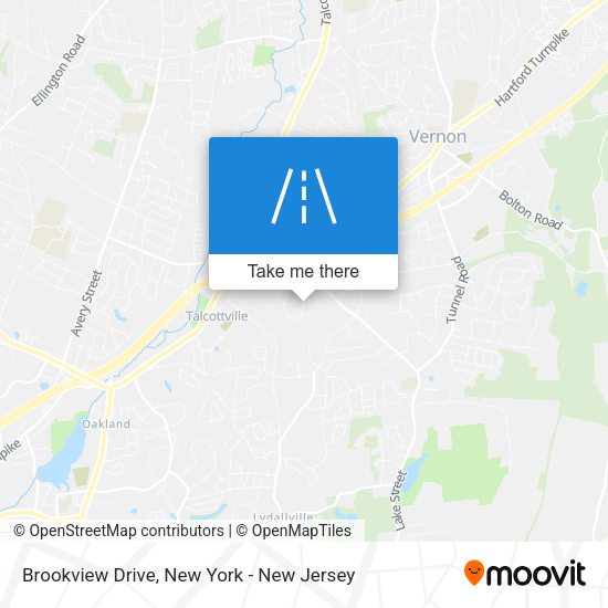 Brookview Drive map