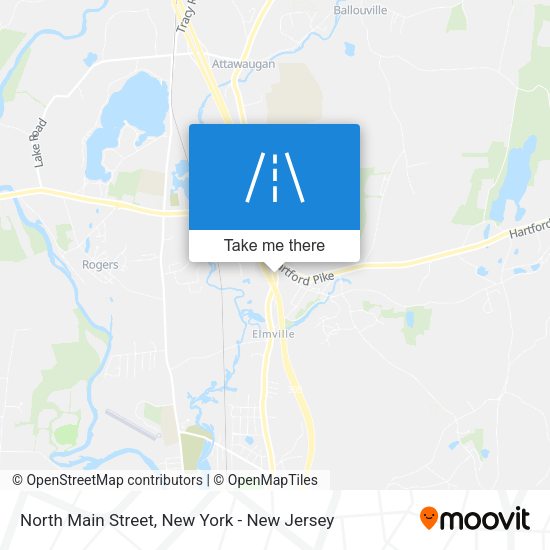 Mapa de North Main Street