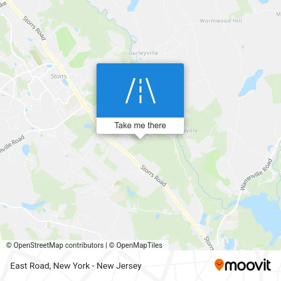 East Road map