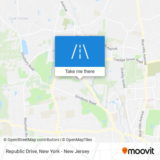 Mapa de Republic Drive