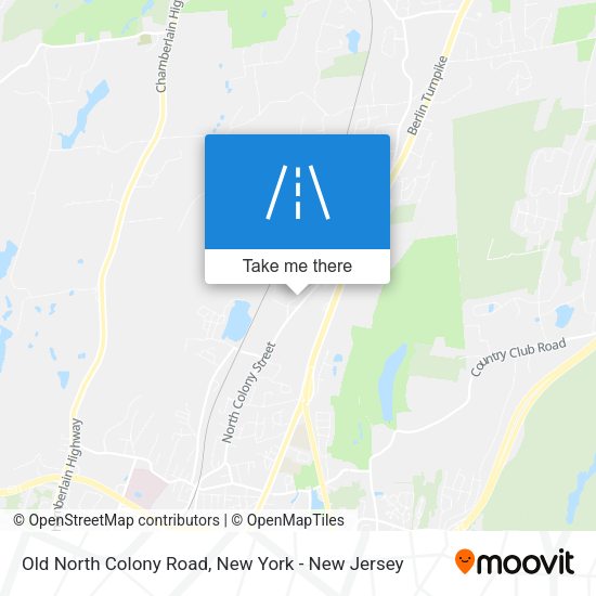 Mapa de Old North Colony Road