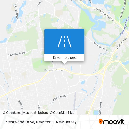 Brentwood Drive map