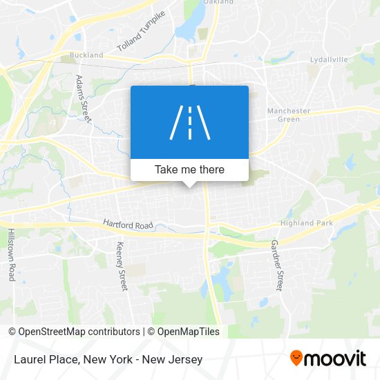 Mapa de Laurel Place