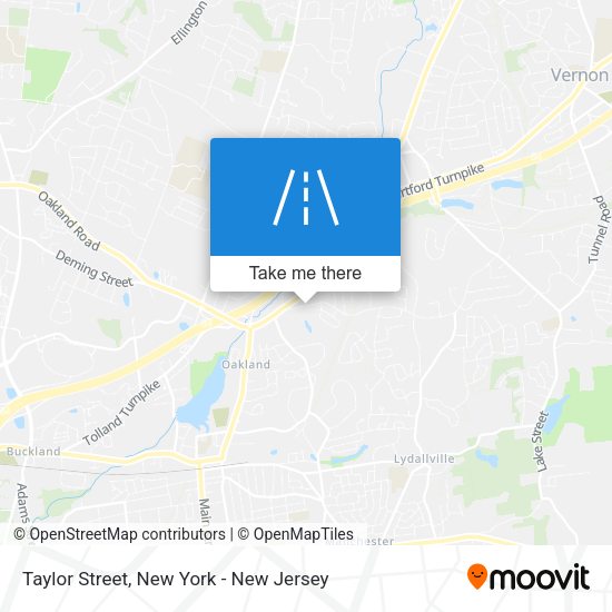Mapa de Taylor Street