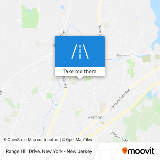 Range Hill Drive map