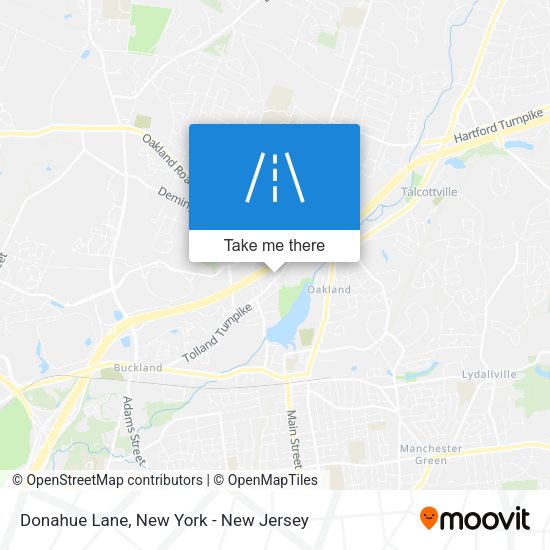 Mapa de Donahue Lane