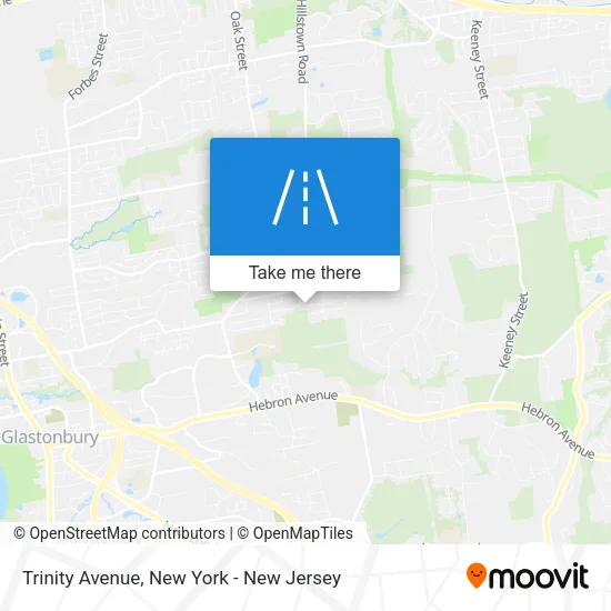 Trinity Avenue map