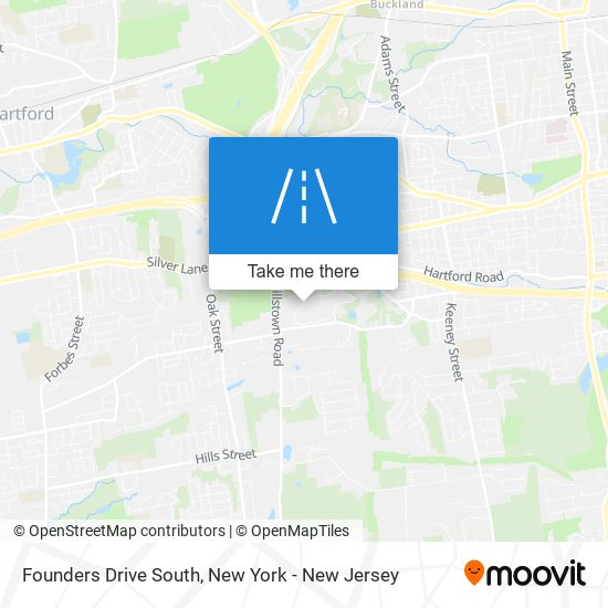 Mapa de Founders Drive South