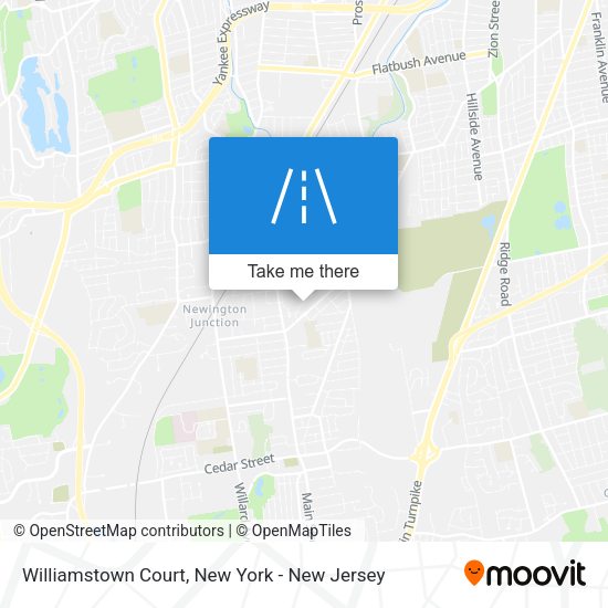 Mapa de Williamstown Court