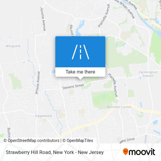 Mapa de Strawberry Hill Road