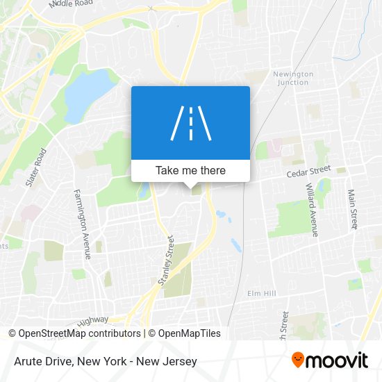 Arute Drive map