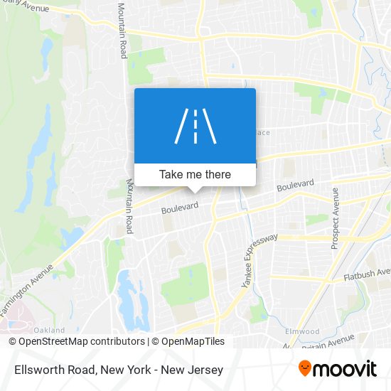 Mapa de Ellsworth Road