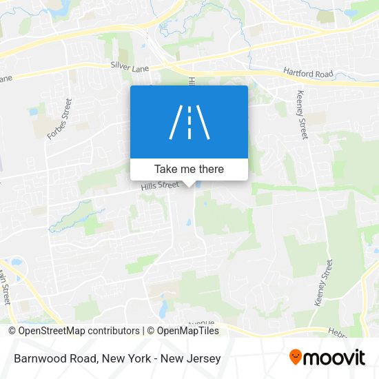 Mapa de Barnwood Road