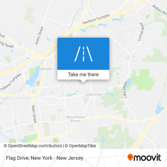 Flag Drive map