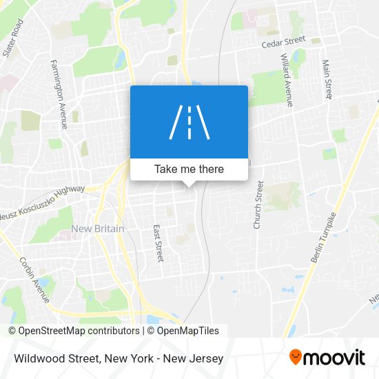 Mapa de Wildwood Street