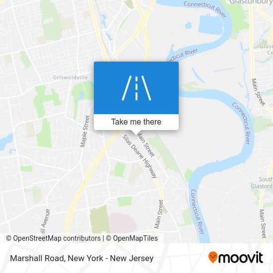 Mapa de Marshall Road