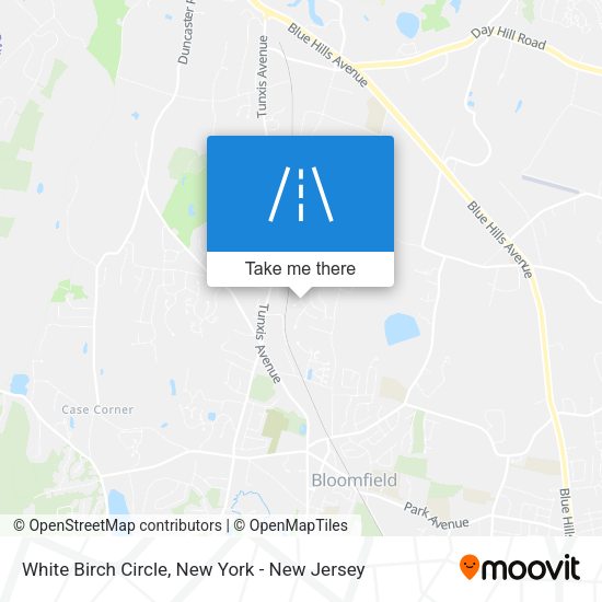 Mapa de White Birch Circle