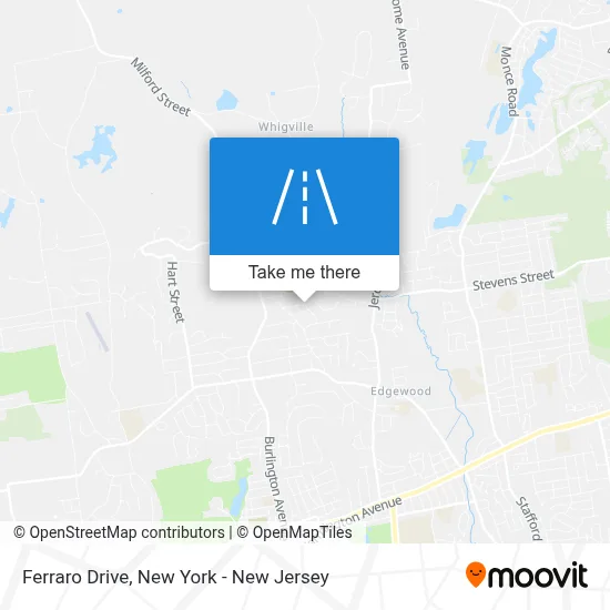 Ferraro Drive map