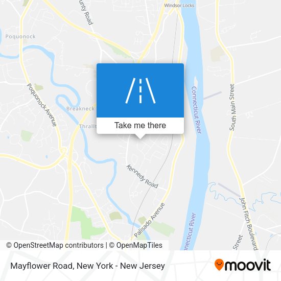 Mapa de Mayflower Road