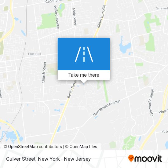 Mapa de Culver Street