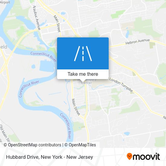Mapa de Hubbard Drive