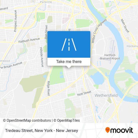 Mapa de Tredeau Street