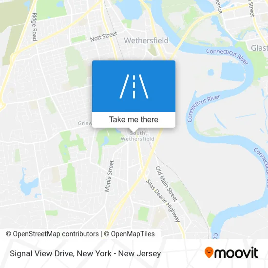 Signal View Drive map