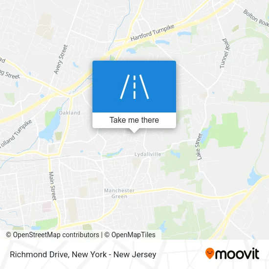 Richmond Drive map