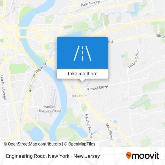 Mapa de Engineering Road