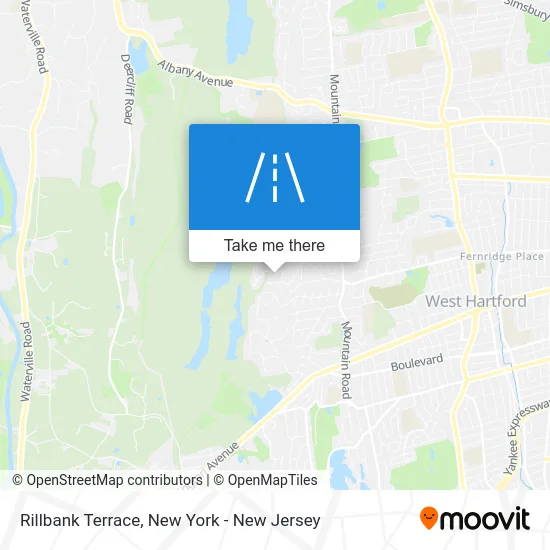 Rillbank Terrace map