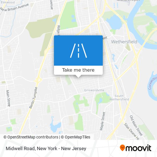 Midwell Road map